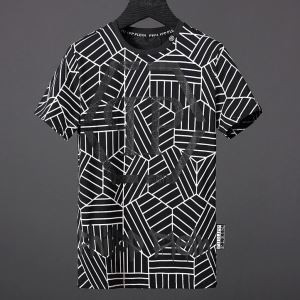 カジュアル感溢れるメンズクルーネック半袖TシャツのPHILIPP PLEINフィリッププレイン激安偽ブランドトップス