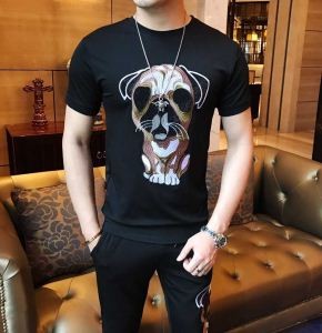 夏のトップス新鮮!ジバンシー Ｔシャツ  oversize con stampa Rottweiler オーバーサイズ可愛い 犬 Dog  半袖 服 メンズ ファション