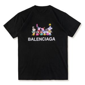 半袖Tシャツ今年度最新限定 2色可選 BALENCIAGA バレンシアガ 2018流...
