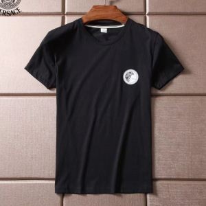 VERSACE ヴェルサーチ  半袖Tシャツ  2色可選　超希少商品　素材感に注目　人気NO.1