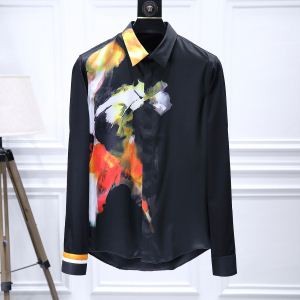 【セール！定番】Dolce&Gabbana ドルガバ シャツ 着こなし コピー メンズ 綺麗め ファション 優しい　ブラック