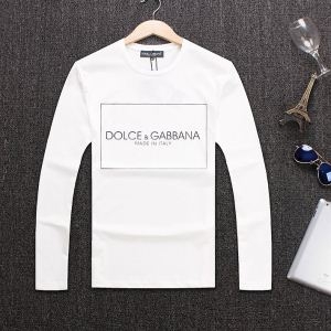 2018年秋冬 3色可選 耐久性に優れたDolce&Gabbana長袖/Tシャツドル...