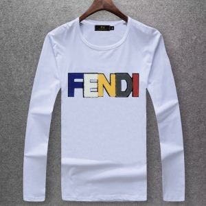 多色可選 人気ブランドランキング 長袖Tシャツ 2018年秋冬のトレンド FENDI フェンディ