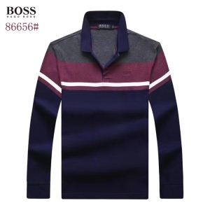 今年度最新限定 HUGO BOSS ヒューゴボス 2色可選 メンズファッション->長袖Tシャツ 2018流行り