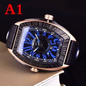 お買い得人気セール男性用軽い便利な腕時計フランクミュラー 時計 コピー有名なブランドストリートアイテム２色展開