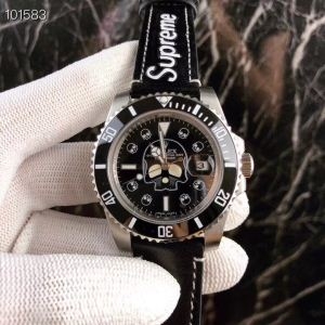 爆買い定番人気かっこいいストリート時計ロレックス 時計 偽物アメカジ機能性実用性男性用腕時計魅力的なブラック