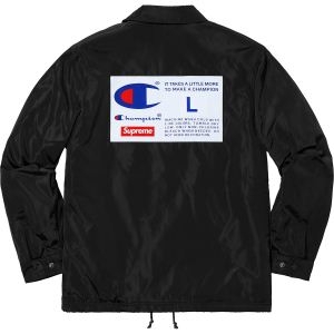 3色可選 Supreme Champion Label Coaches Jacket SUPREME シュプリーム 秋のお出かけに最適 最前線2018