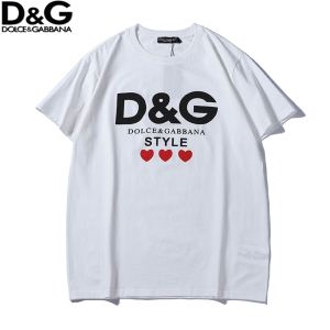 Dolce&Gabbana ドルチェ＆ガッバーナ 半袖Tシャツ 2色可選 春夏季節限定 2019最新作