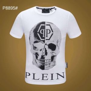 PHILIPP PLEIN フィリッププレイン 半袖Tシャツ 2色可選 品良くおしゃれ 絶大な人気を誇る