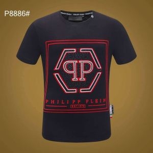 PHILIPP PLEIN フィリッププレイン 半袖Tシャツ 2色可選 魅力的な価格...