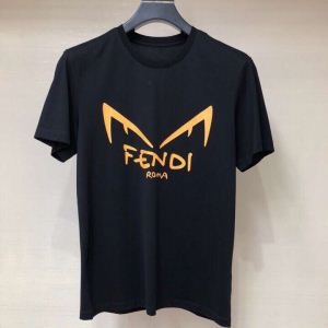 絶大な人気を誇る 販路限定モデル 高品質 FENDI フェンディ半袖Tシャツ 2色可選