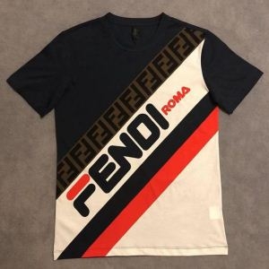 半袖Tシャツ プレミアム品質 2019春夏大人気 セール価格でお得 FENDI フェンディ