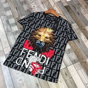 半袖Tシャツ 2色可選 FENDI フェンディ 超一流のブランド 大好評 限定特大セール