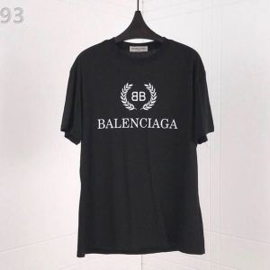 送料関税込☆BALENCIAGA☆BBロゴ Tシャツ Logo Jersey T-S...