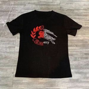 【19SS Burberry☆海外発】Contrast Crest Tシャツ ブラッ...