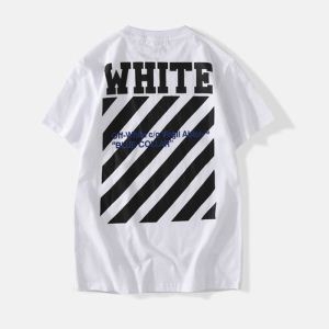 一目惚れ必至2019夏季セール 絶大な人気 Off-White オフホワイト 半袖Tシャツ OFF-WHITE 2色可選