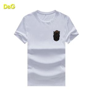 半袖Tシャツ 2色可選  セール価格でお得 一目惚れ必至2019夏季セール Dolce&Gabbana ドルチェ＆ガッバーナ