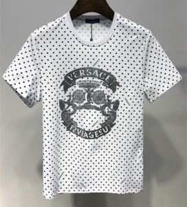 2色可選 半袖Tシャツ 夏季活躍人気定番 限定発売の夏季新作 2019最新作 VERSACE ヴェルサーチ