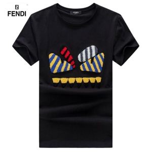 FENDI フェンディ 半袖Tシャツ 2色可選 注目が集まる2019夏季新作 大満足...
