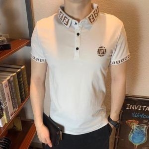 FENDI フェンディ 半袖Tシャツ 2色可選 ファッション感度の高い 一目惚れ必至2019夏季セール