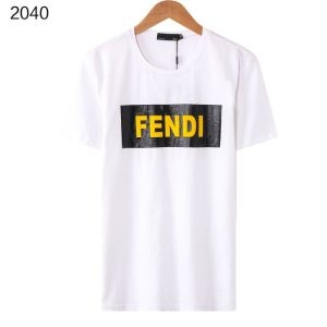 4色可選 半袖Tシャツ 現地価格お得な春夏新作 人気モデルの2019夏季新作 FENDI フェンディ