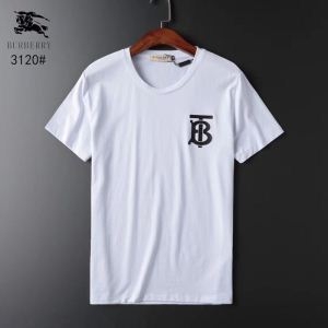 バーバリー Tシャツ コピーBURBERRYお得人気セール体型カバー無地Tシャツコットンメンズブラックホワイトトップス