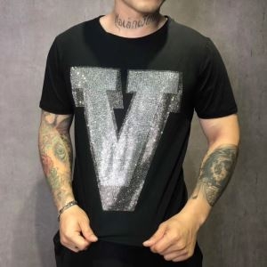 半袖Tシャツ 2019最新作 ルイ ヴィトンオススメのお品  LOUIS VUITTON  アイドル着用 2色可選 最旬アイテム