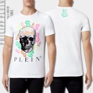 半袖Tシャツ この夏買うべき フィリッププレイン 2019年春夏の限定コレクション PHILIPP PLEIN 大切な方へのギフト 2色可選