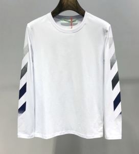 今シーズン最注目のトレンド Off-White オフホワイト 長袖Tシャツ 2色可選 2019春夏人気モデル