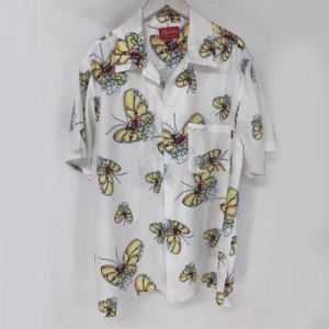 シャツ/半袖 上品保証 19SS Gonz Butterfly Shirt 魅力的なカラー使い  人気爆だんな売れ筋！