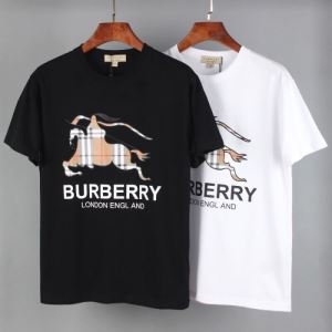 半袖Tシャツ長時間持続可能 バーバリー BURBERRY 今夏在庫一掃セール 2色可...