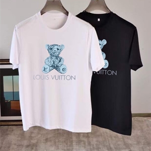 Louis Vuitton メンズ半袖ｔシャツ 人気限定ブランド熊ロゴ サイズ：M-...