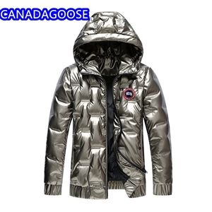 2021秋冬値下げ! CANADA GOOSE偽物 カナダグースダウンジャケット ツヤ感のある メンズファッション