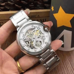 2016 存在感のある   CARTIER カルティエ 男性用腕時計 機械式（自動巻...