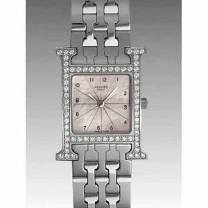 日常に欠かせないエルメス Hウォッチ最新腕時計  HH1.230.214/4804 レディース ピンク