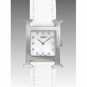 限定モデル新品エルメス Hウォッチ  HH1.210.283/UBC レディースシンプル白の腕時計