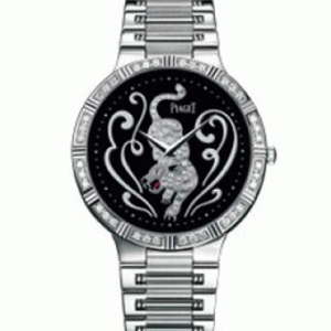 ピアジェ 正規品 ダンサー G0A32192 メンズ ブラック 手巻き 個性時計