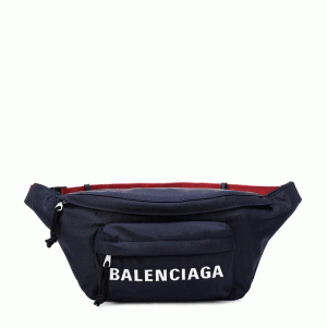新作！安いのに大満足バレンシアガ レディース ボディバッグ・ウエストポーチ バッグ Wheel belt bag Bleu Navy/Rouge