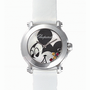 魅力的ショパール 時計コピー 278509-3045 ハッピーミッキー デザインにこだわりホワイト