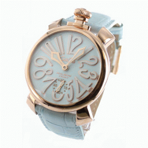 最大限セール！ガガミラノ マニュアーレ素晴らしい時計48mm  5011.3 手巻き...