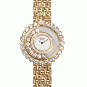 存在感のあるショパール時計ハッピーダイヤ スーパーコピー 20/4180 ホワイト高品位で美しい