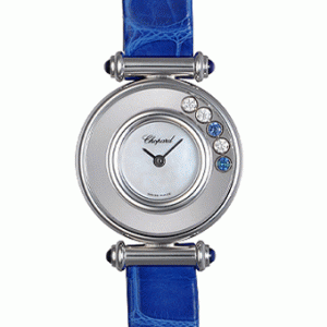可愛いショパール時計 ハッピーダイヤ スーパーコピー 20/4780 ホワイト個性ある