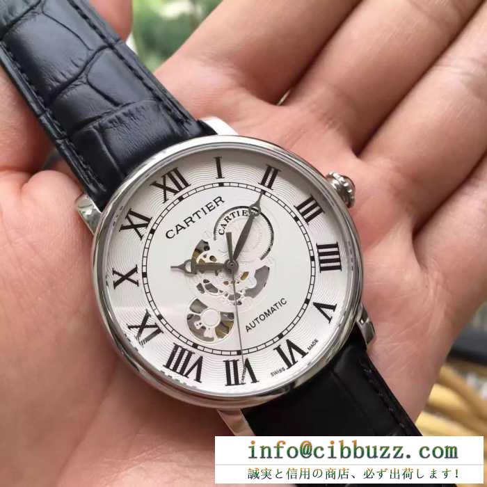 2016高級感溢れるデザイン カルティエ cartier 腕時計 eta2824ムーブメント 42mm 6色可選