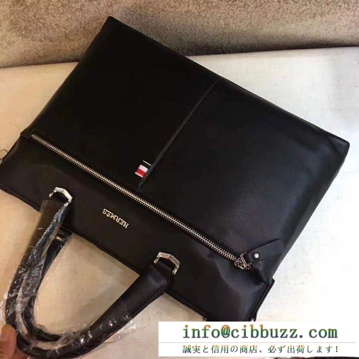 HOT新品！HERMES 人気plume 12h briefcase エルメス ビジネスバッグ トート 品質保証ファション 高級品