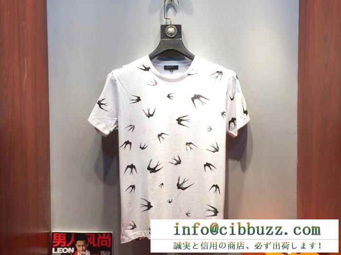 ユニークなデザインのDOLCE&GABBANAドルガバコピービジネス用メンズクルーネックメンズ半袖Tシャツ