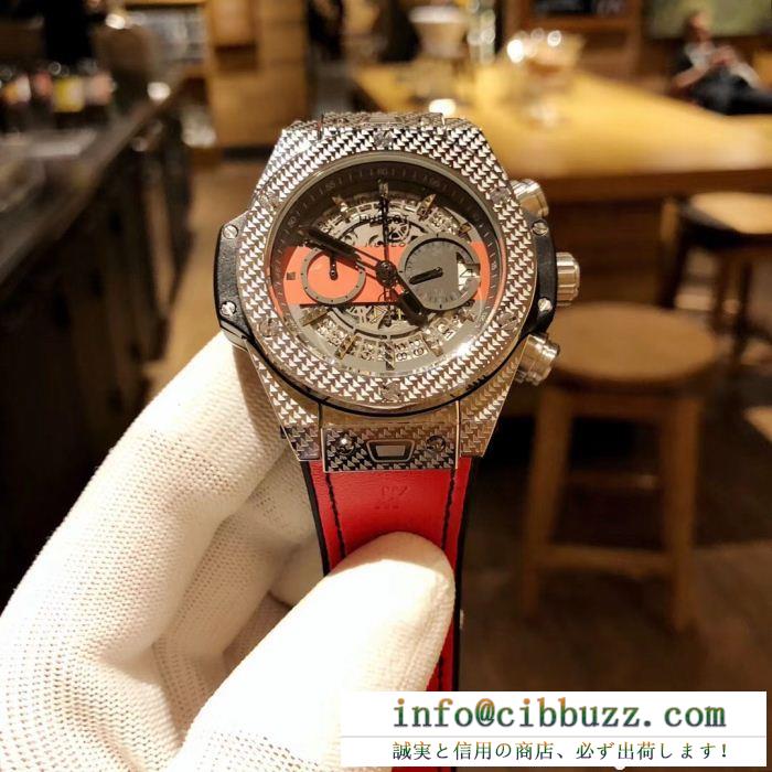 個性的な美品 3色可選 人気ブランドランキング 男性用腕時計 ウブロ hublot 高評価の2018人気品