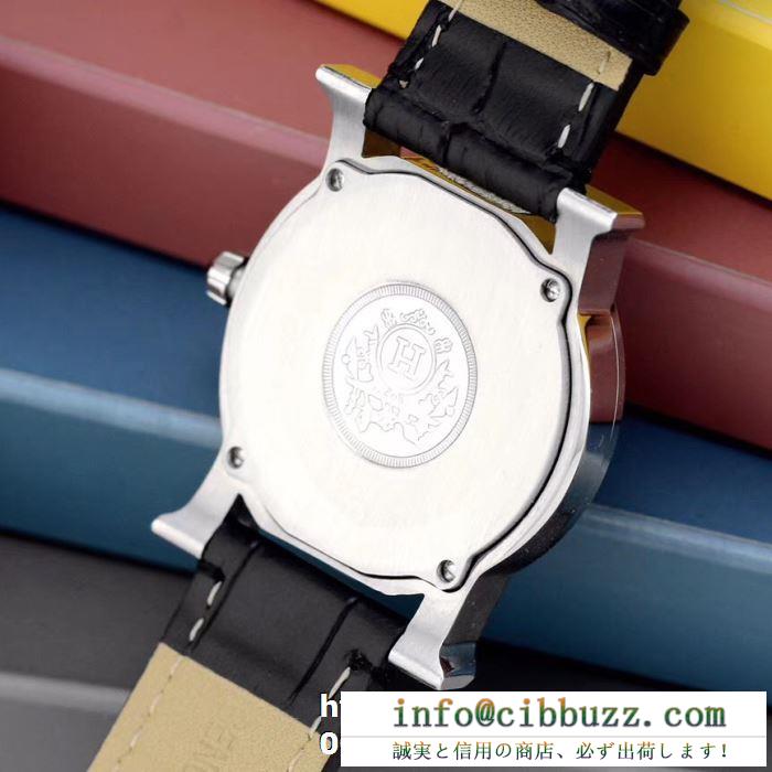 驚きの破格値品質保証　エルメス腕時計コピー HERMESスーパーコピー激安新作　世界中から高い評価　人気セール100%新品
