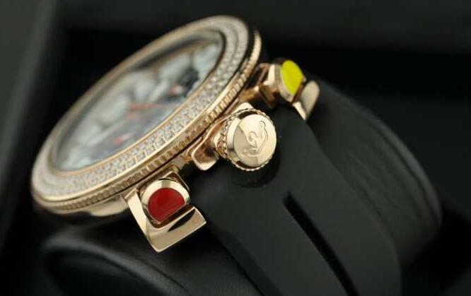 今季セール ガガミラノ コピーgagamilano 日本製クオーツ 6針 ダイヤベゼル 人気販売する腕時計.