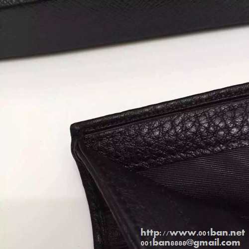 大人気PRADAプラダコピー 短財布 メンズsaffiano 2mo114 053二つ折りメンズ財布型押しレザー ブラック