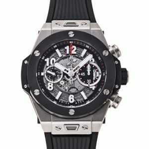 おしゃれを格上ウブロ ビッグバン 腕時計ビジネス高級411.NM.1170.RX ウニコ チタニウム セラミック フライバッククロノグラフ